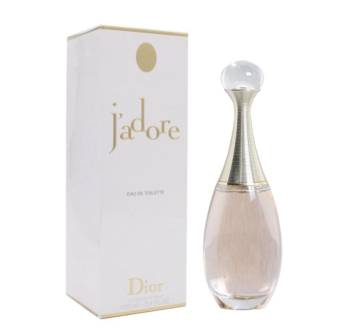 DIOR J'ADORE EAU DE TOILETTER VAPORISATEUR SPRAY 100 ML/3.4 FL.OZ