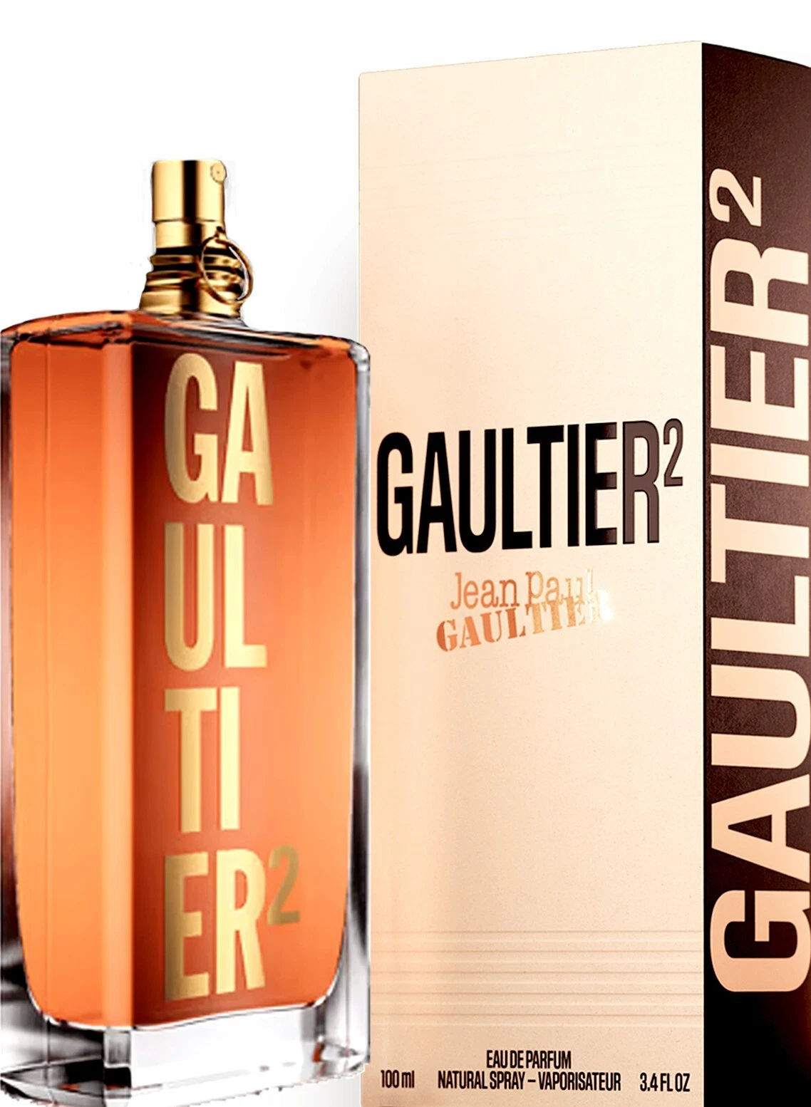 JEAN PAUL GAULTIER 2 (2022) Eau de Parfum 3.4 oz 100 ml Unisex Spray