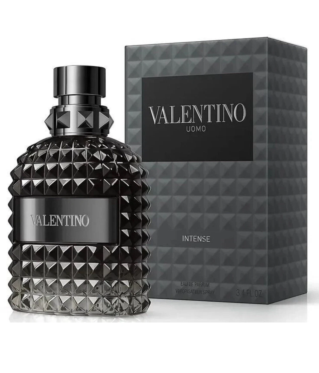 Valentino Uomo Intense 3.4 oz EDP Men (Black)