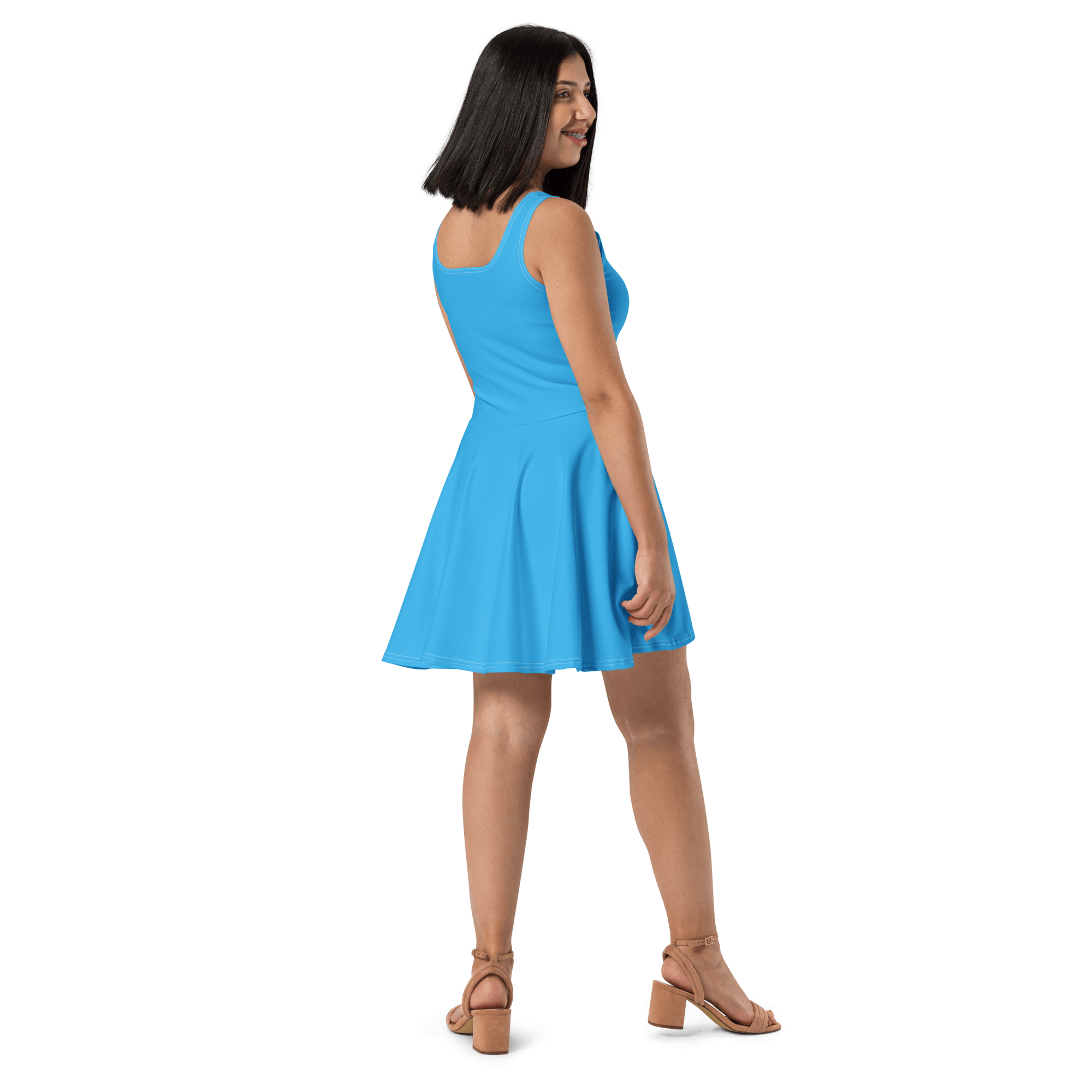 Fairy Dreams Sleeveless Skater Dress | Recycled Flared Fit & Twirl Dress for Women
