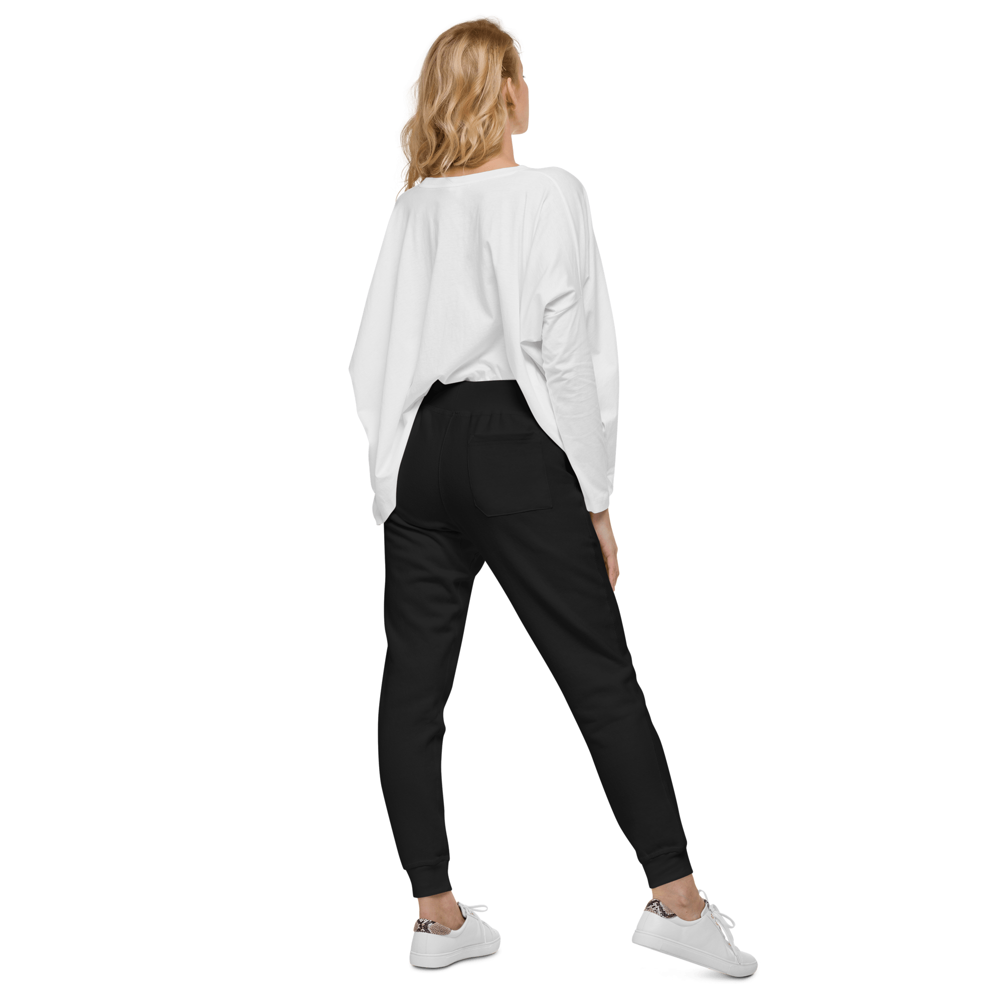 Enchanted Fairy Unisex Fleece Sweatpants – Premium Cotton Blend Joggers with Magical Fairy Print