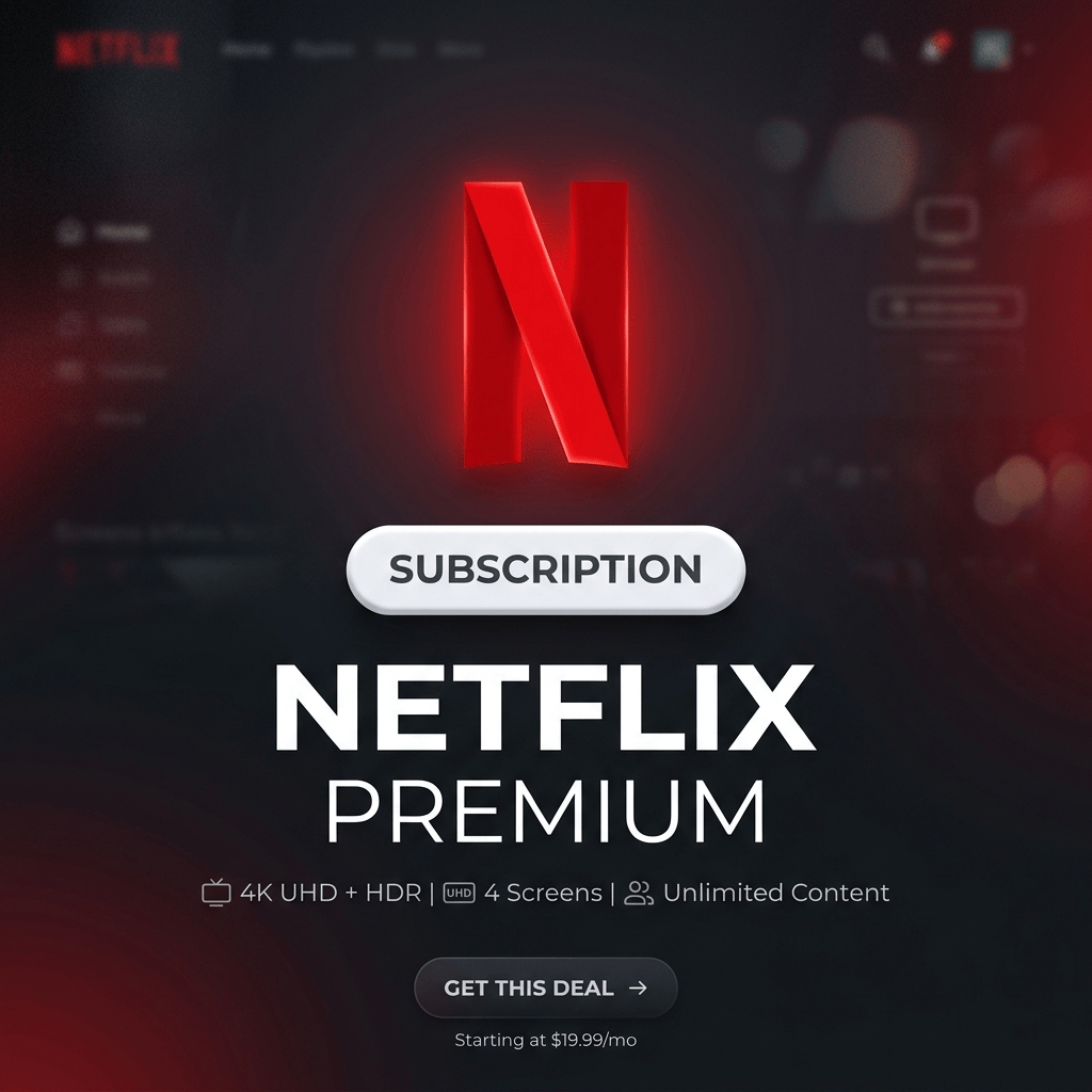 Netflix Premium Subscription
