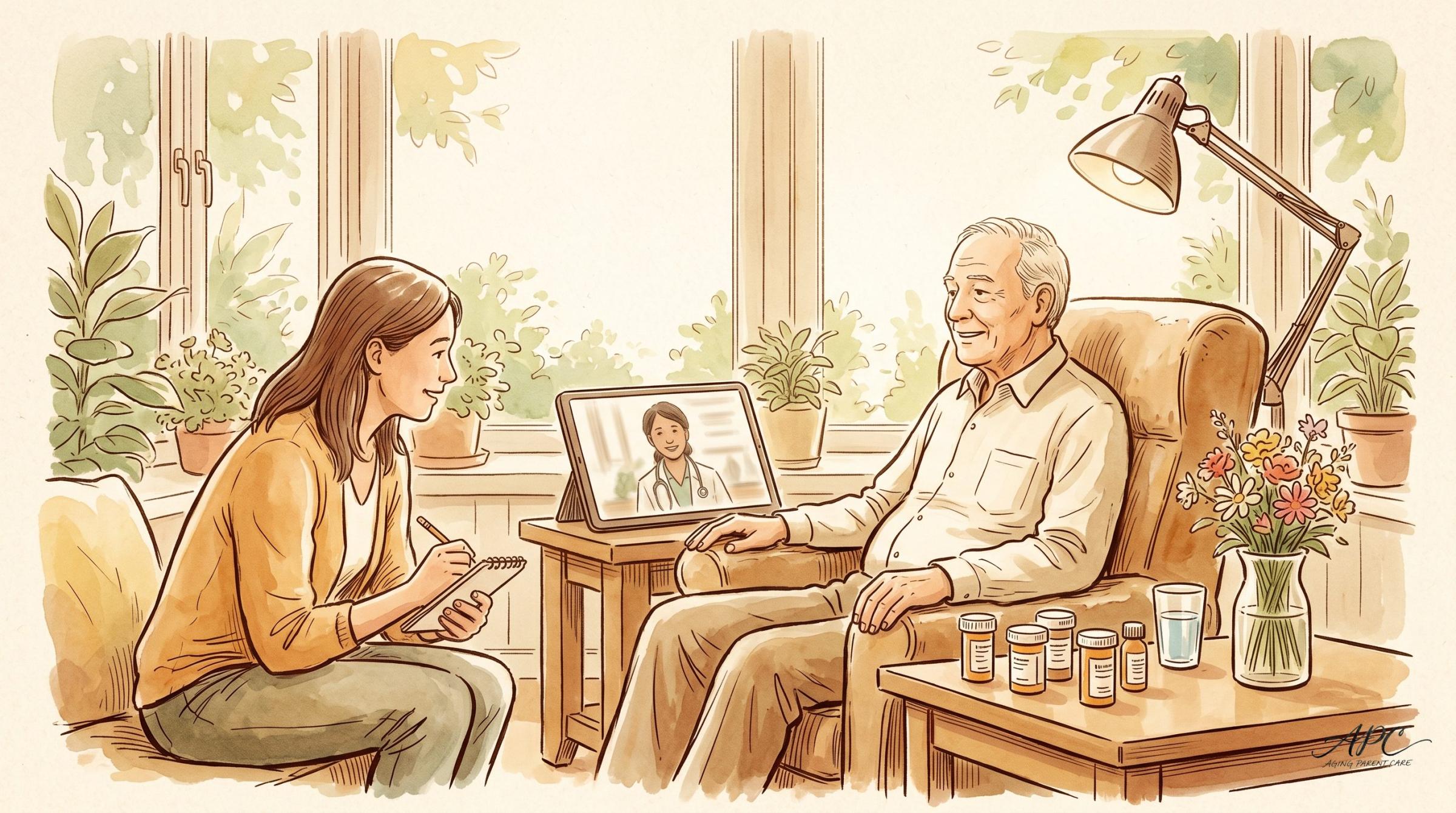 Medicare Telehealth for Aging Parents: Mistakes to Avoid: what families can do