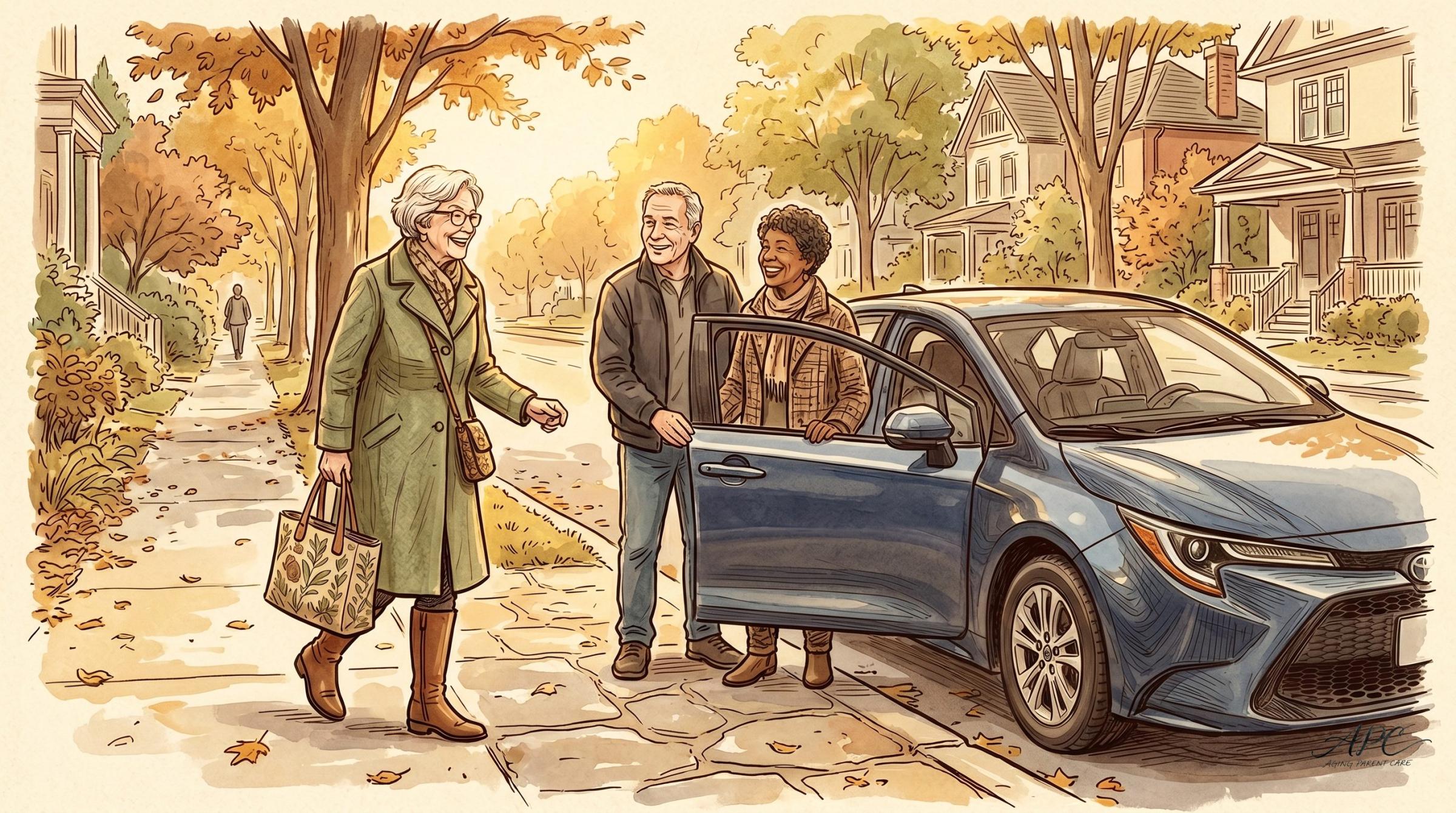 When an Aging Parent Should Stop Driving: How to Have the Conversation: what families can do