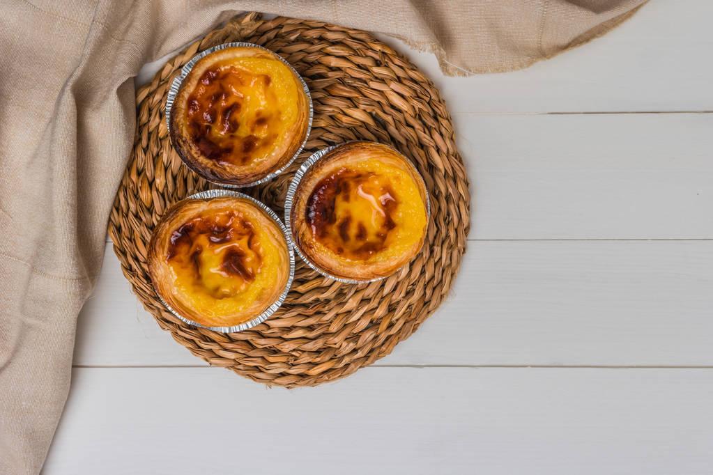 Pastéis de nata, perfeitos para acompanhar um café.