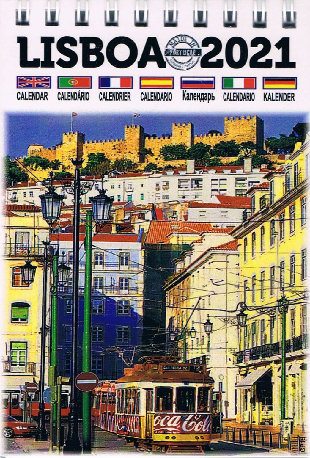 Praça da Figueira Tram Desk Calendar 2021