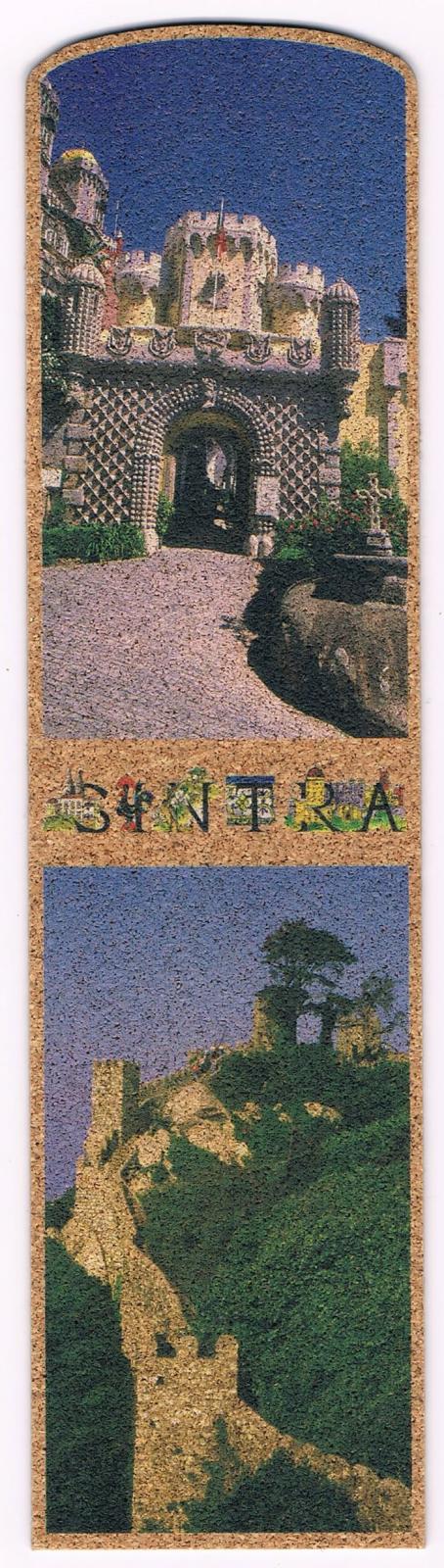 Sintra Palace Entrance and Moorish Castle Cork Bookmark