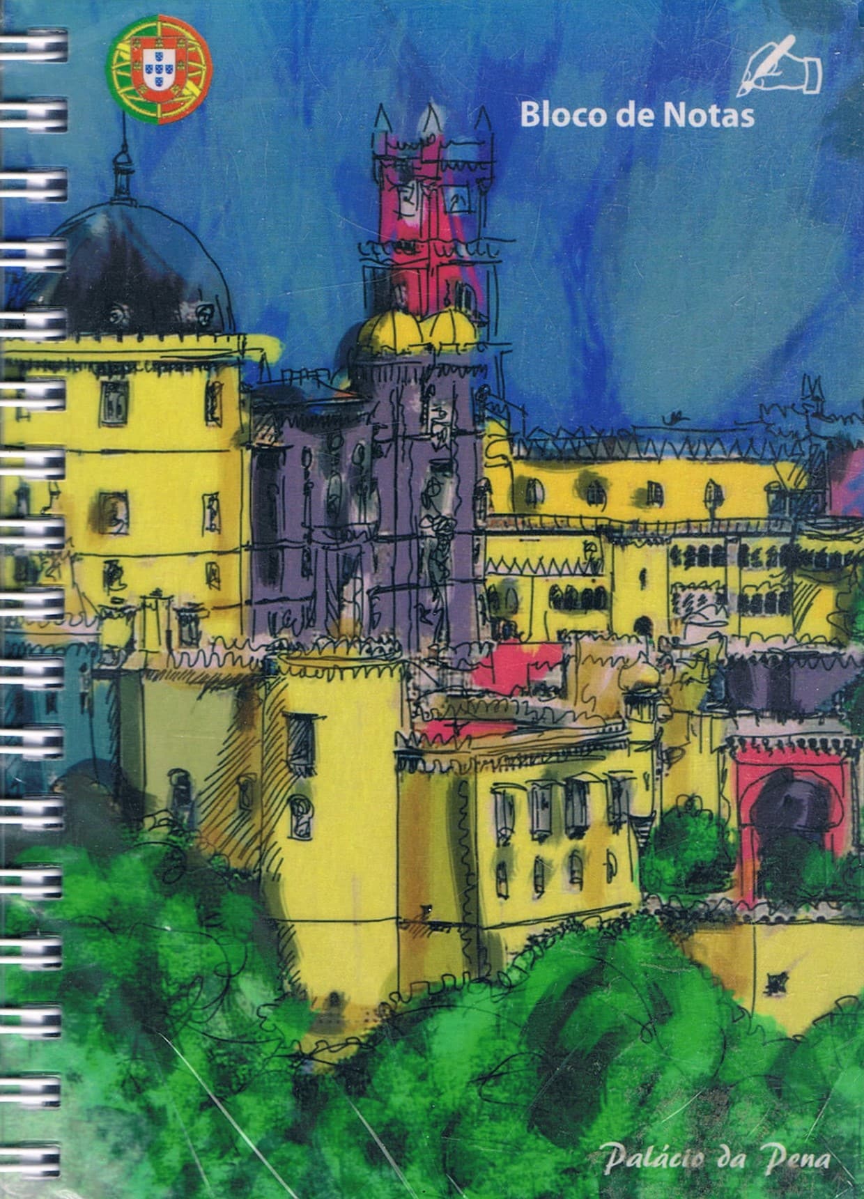 Pena Palace Sintra Premium Spiral Notepad