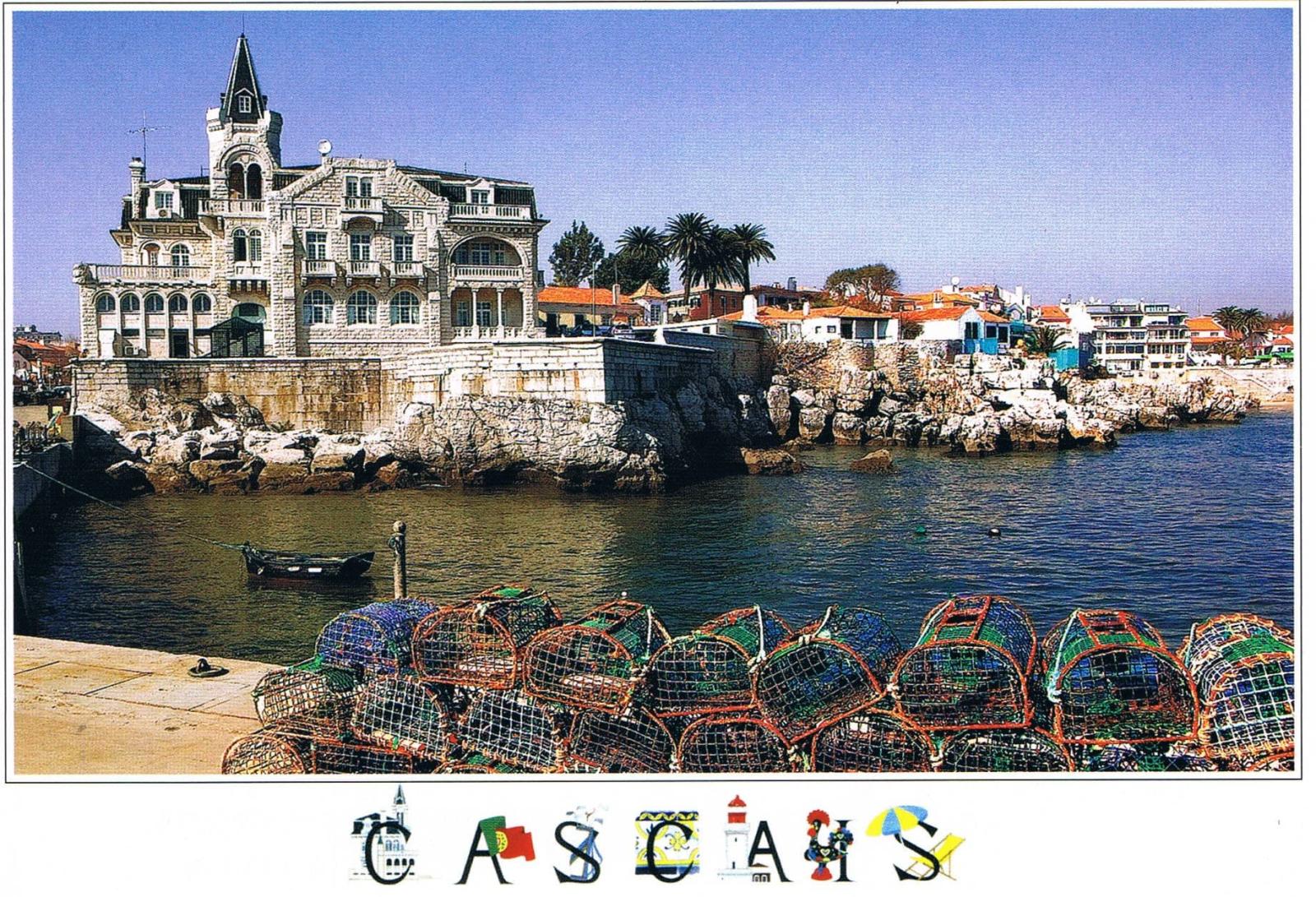 Condes de Castro Guimarães Museum Seafront Cascais Premium Postcard