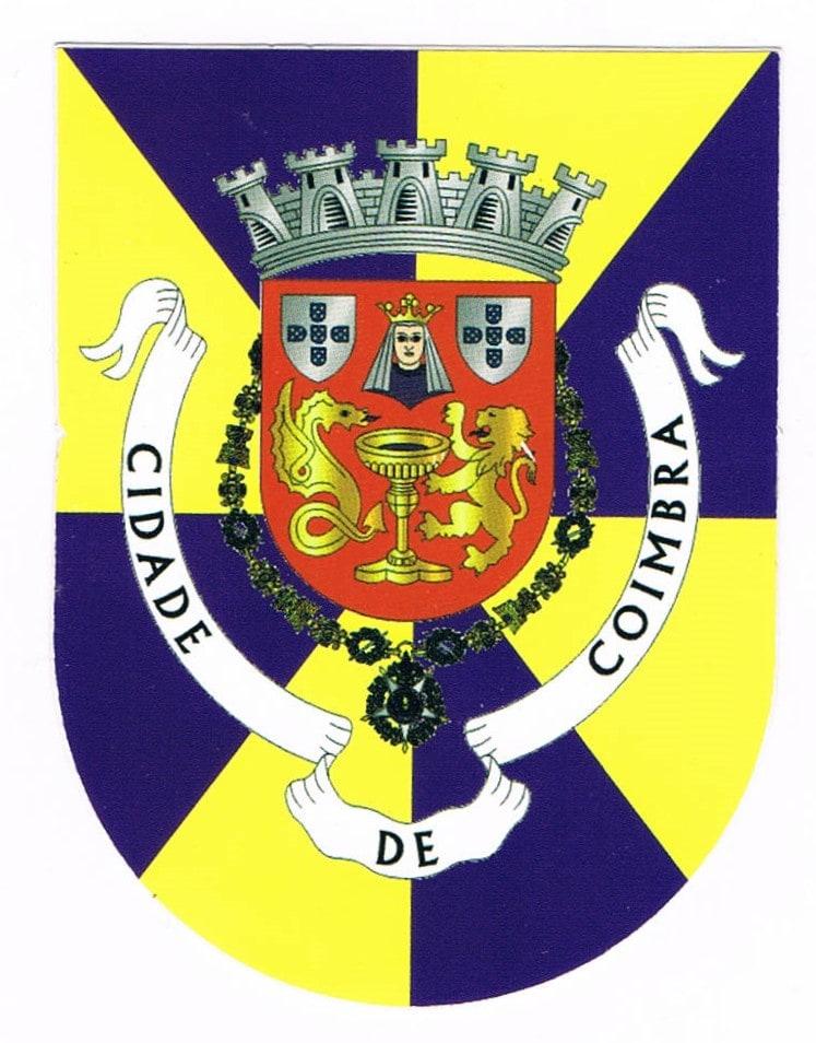 Coimbra Municipal Coat of Arms Sticker