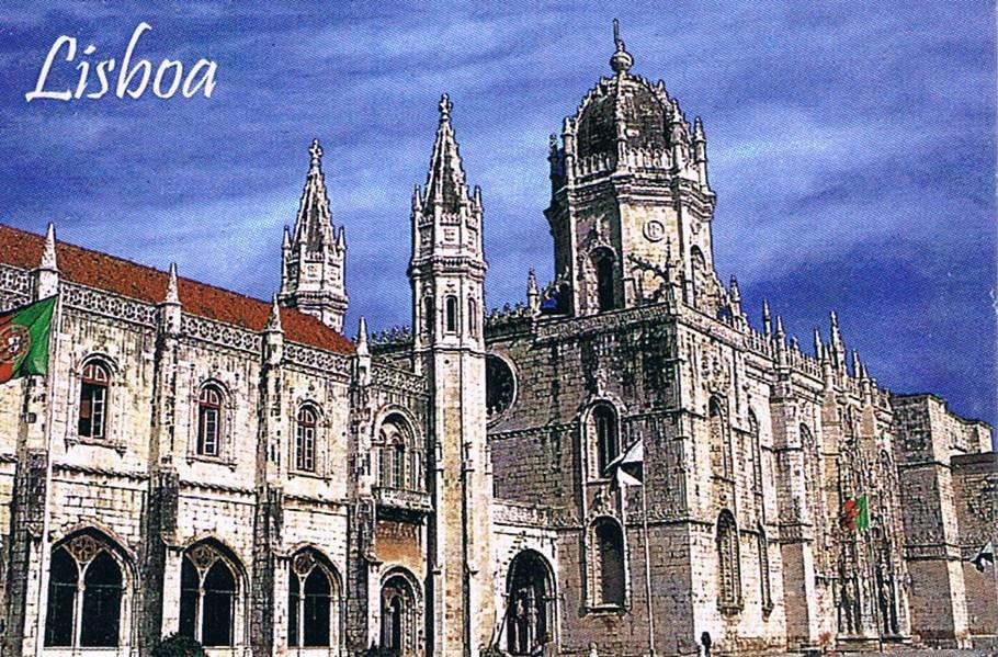 Jerónimos Monastery Lisbon Premium Fridge Magnet