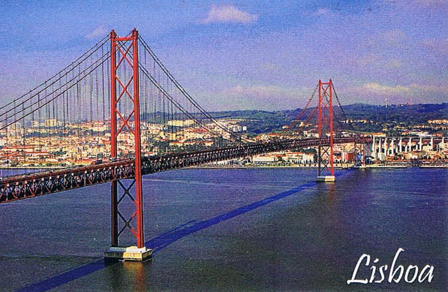 25 April Bridge over Tagus River Premium Fridge Magnet