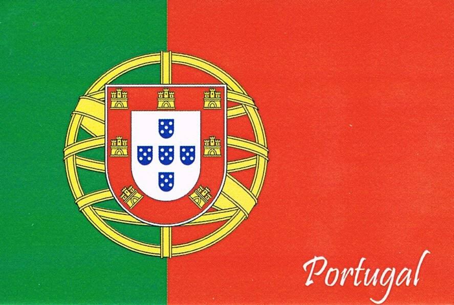 Portugal National Flag Premium Fridge Magnet