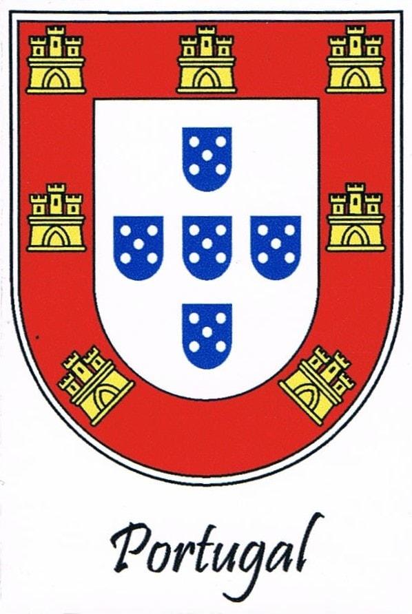 Portuguese Coat of Arms Premium Fridge Magnet