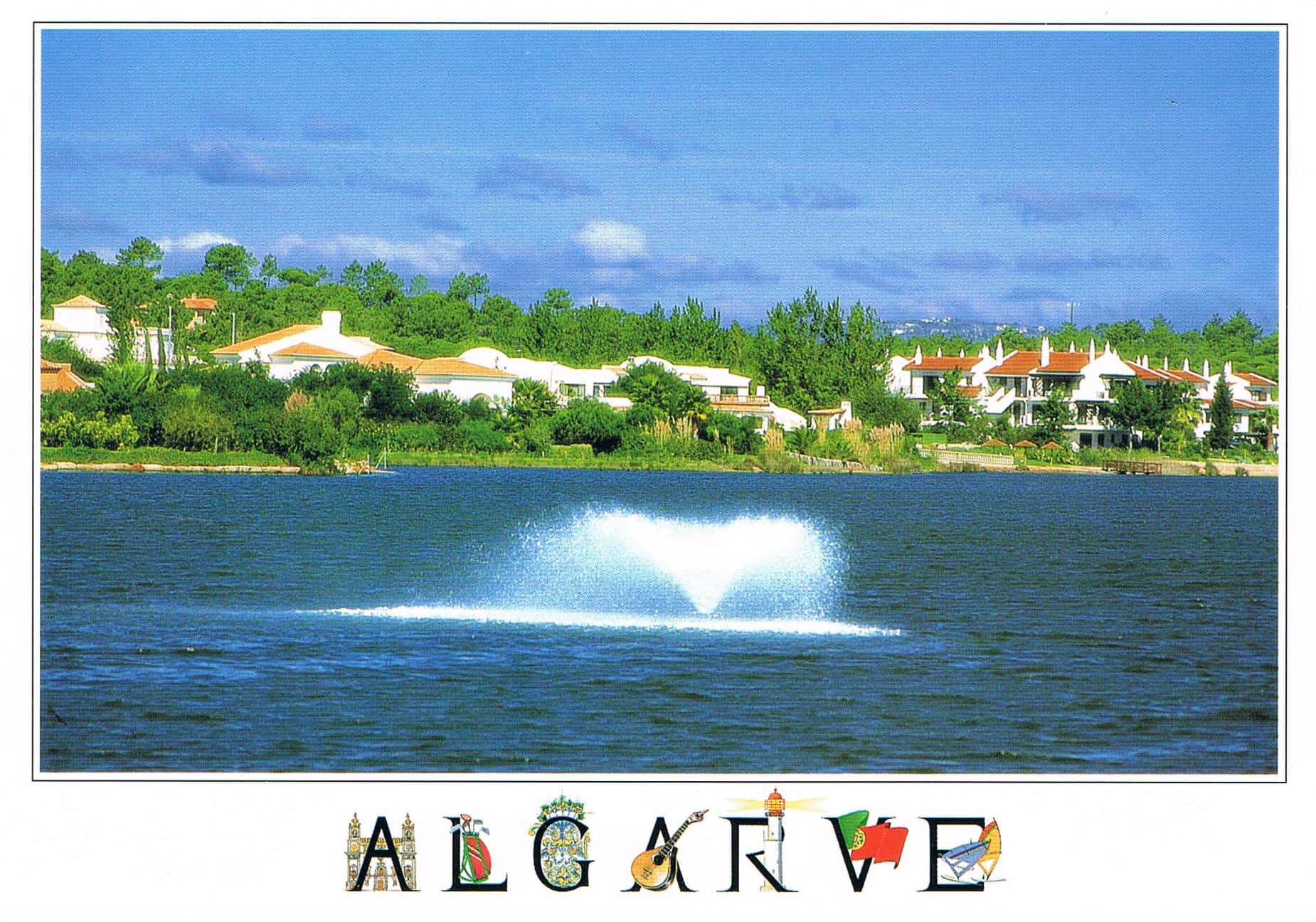 Quinta do Lago Algarve Lake Premium Postcard