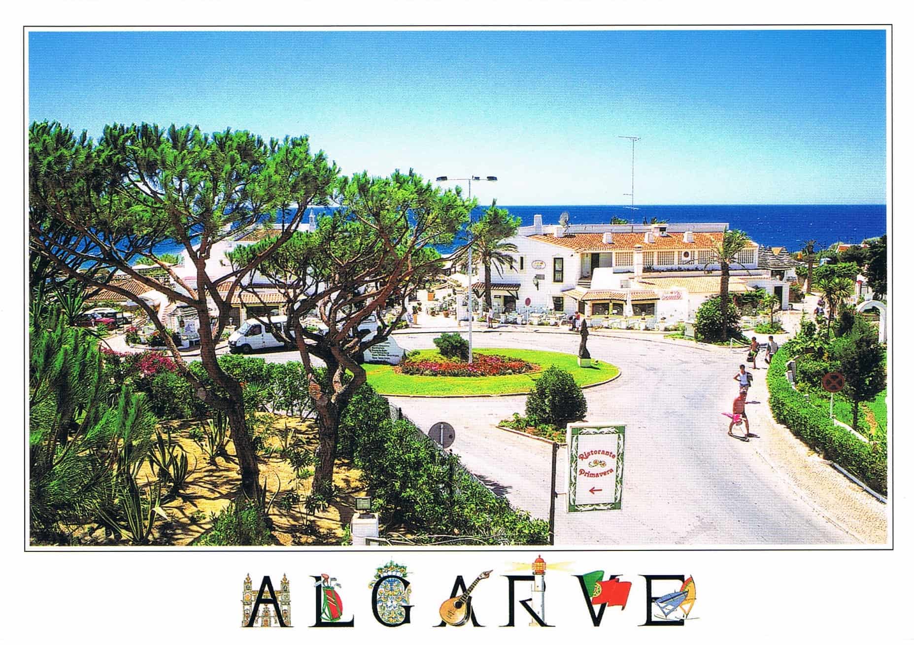 Vale do Lobo Algarve Coastal Square Premium Postcard