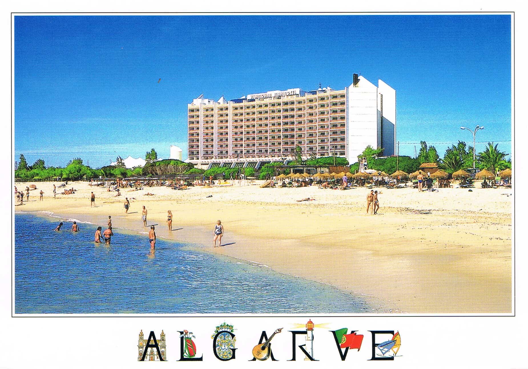 Vilamoura Beach and Seafront Hotel Premium Postcard