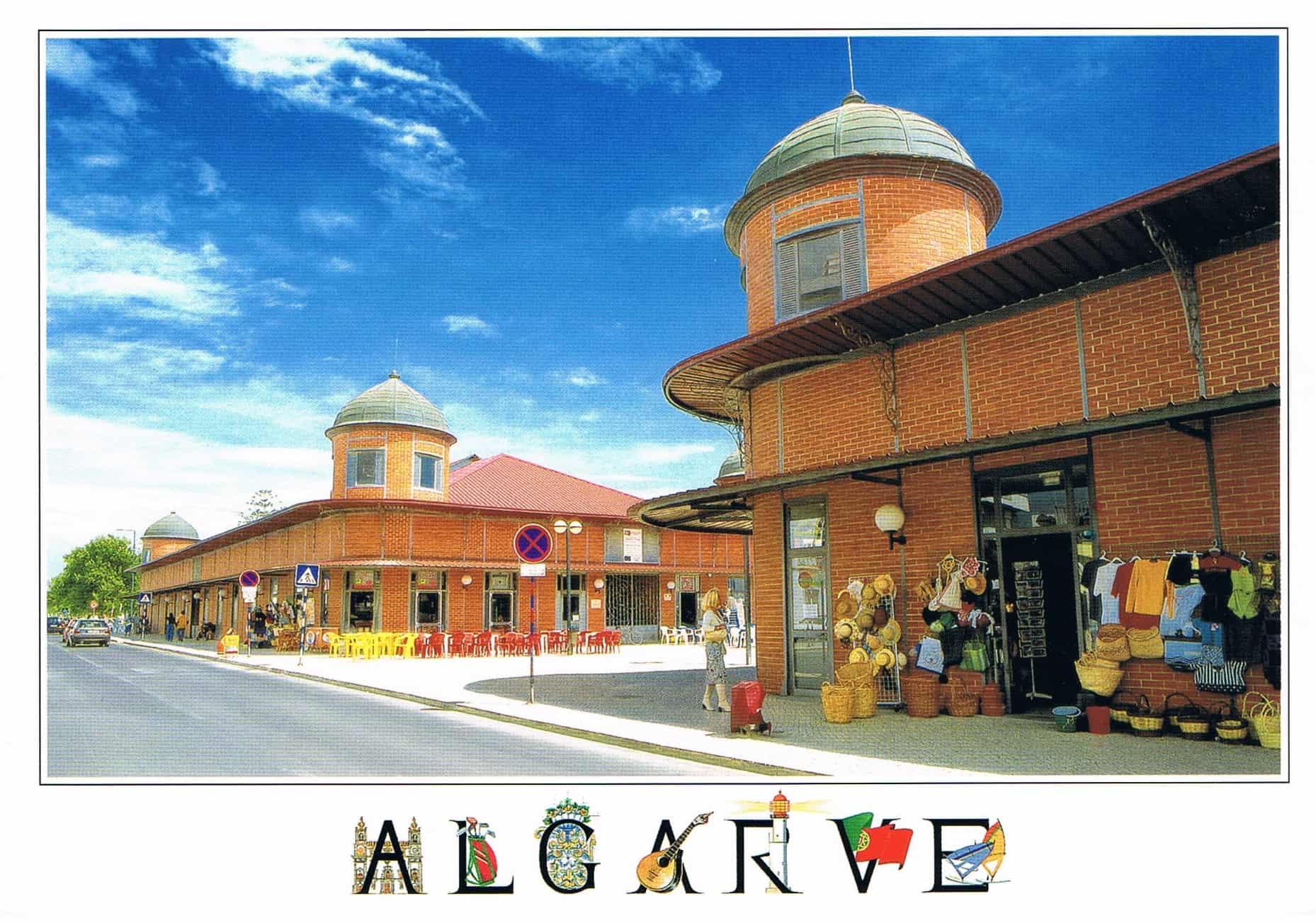 Olhão Municipal Market Hall Premium Postcard
