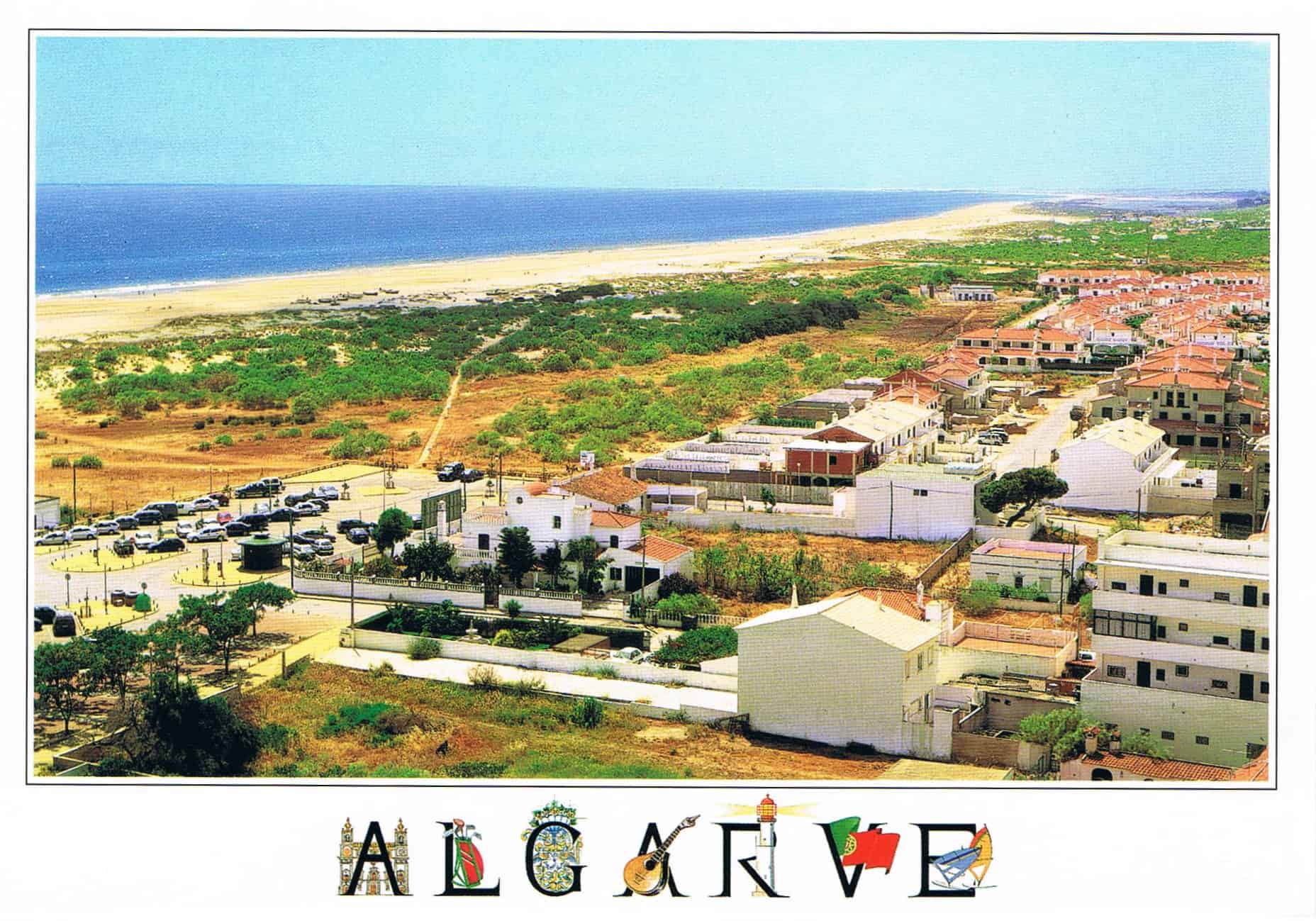 Altura Alagoa Beach Aerial Premium Postcard