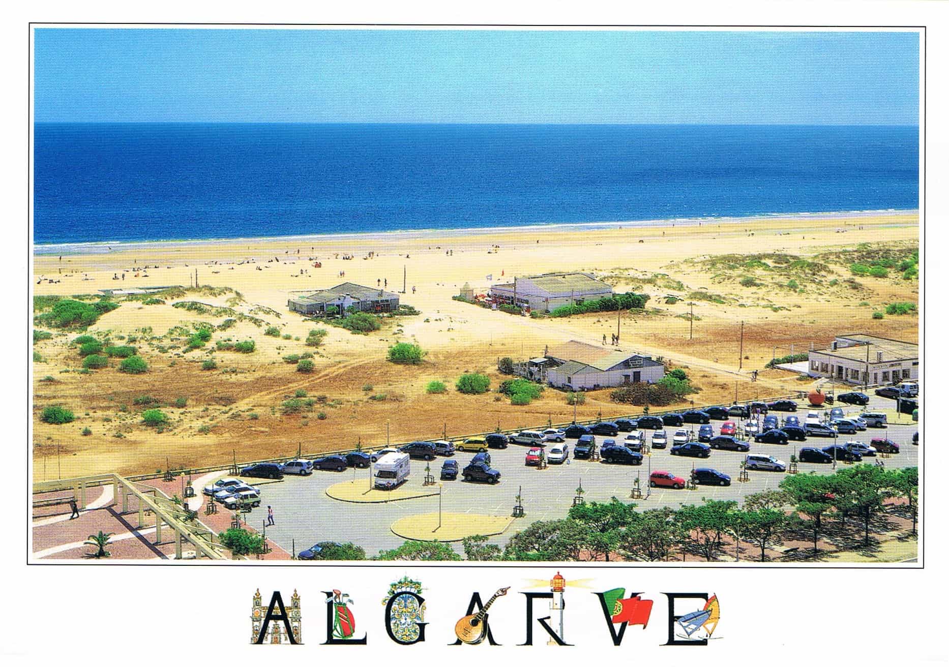 Praia da Alagoa Altura Beach Panorama Premium Postcard