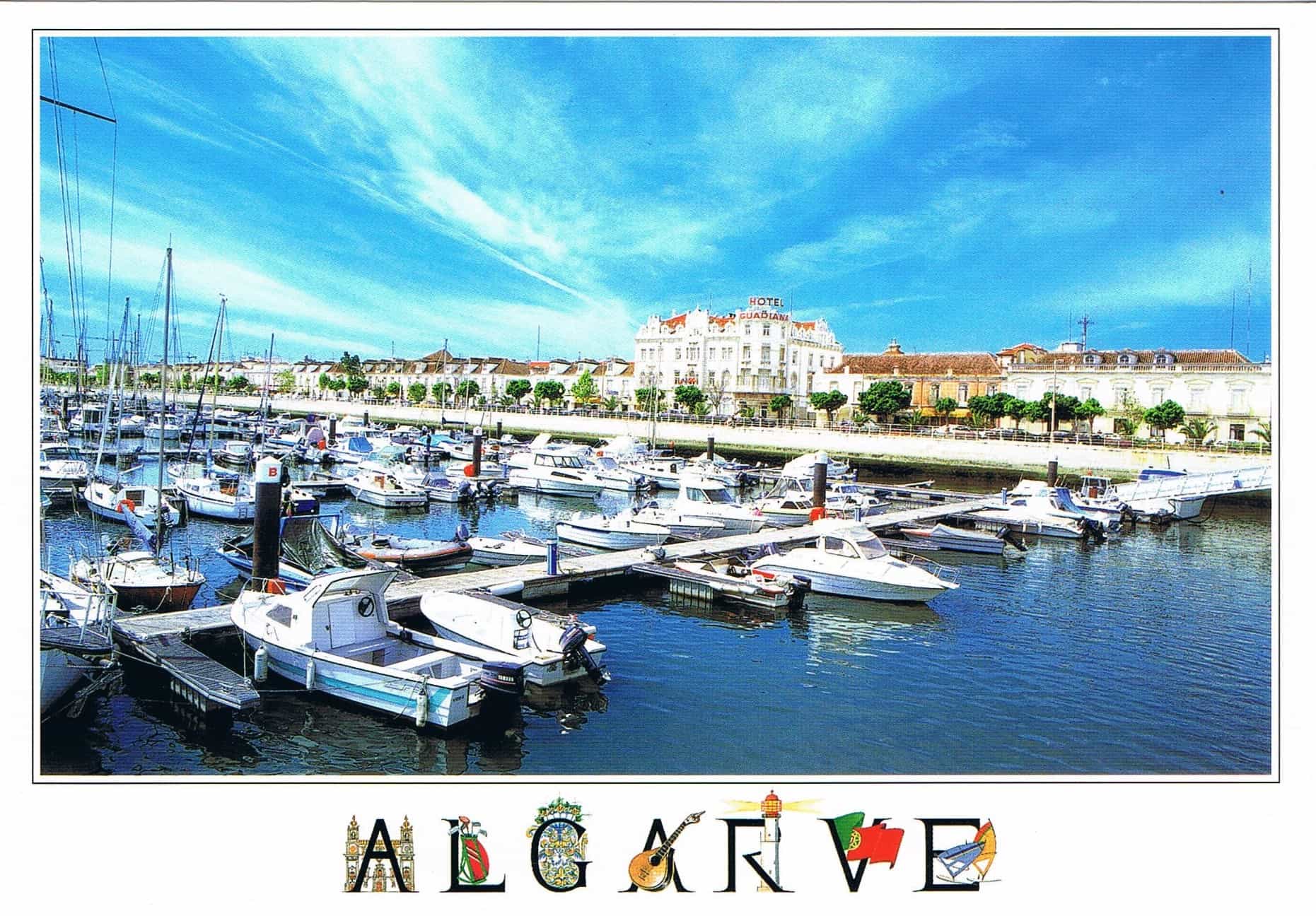 Vila Real de Santo António Marina Premium Postcard