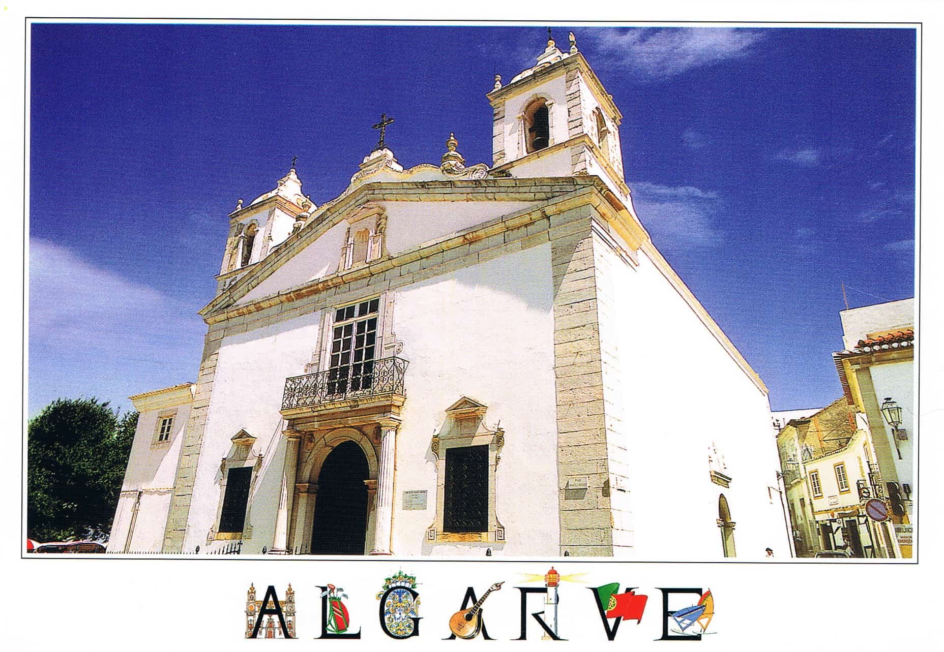 Santa Maria Church Lagos Premium Postcard