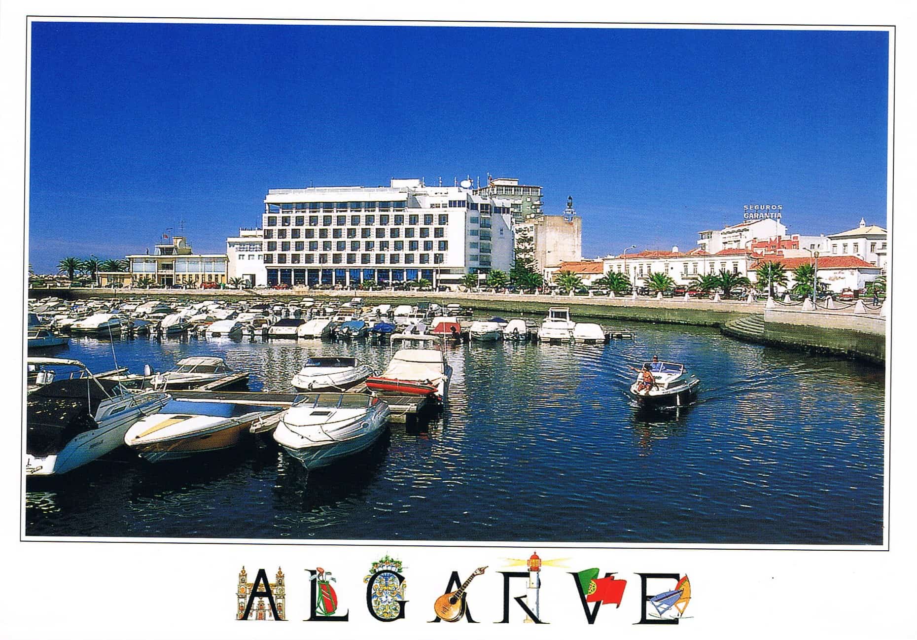 Faro Marina and Waterfront Premium Postcard