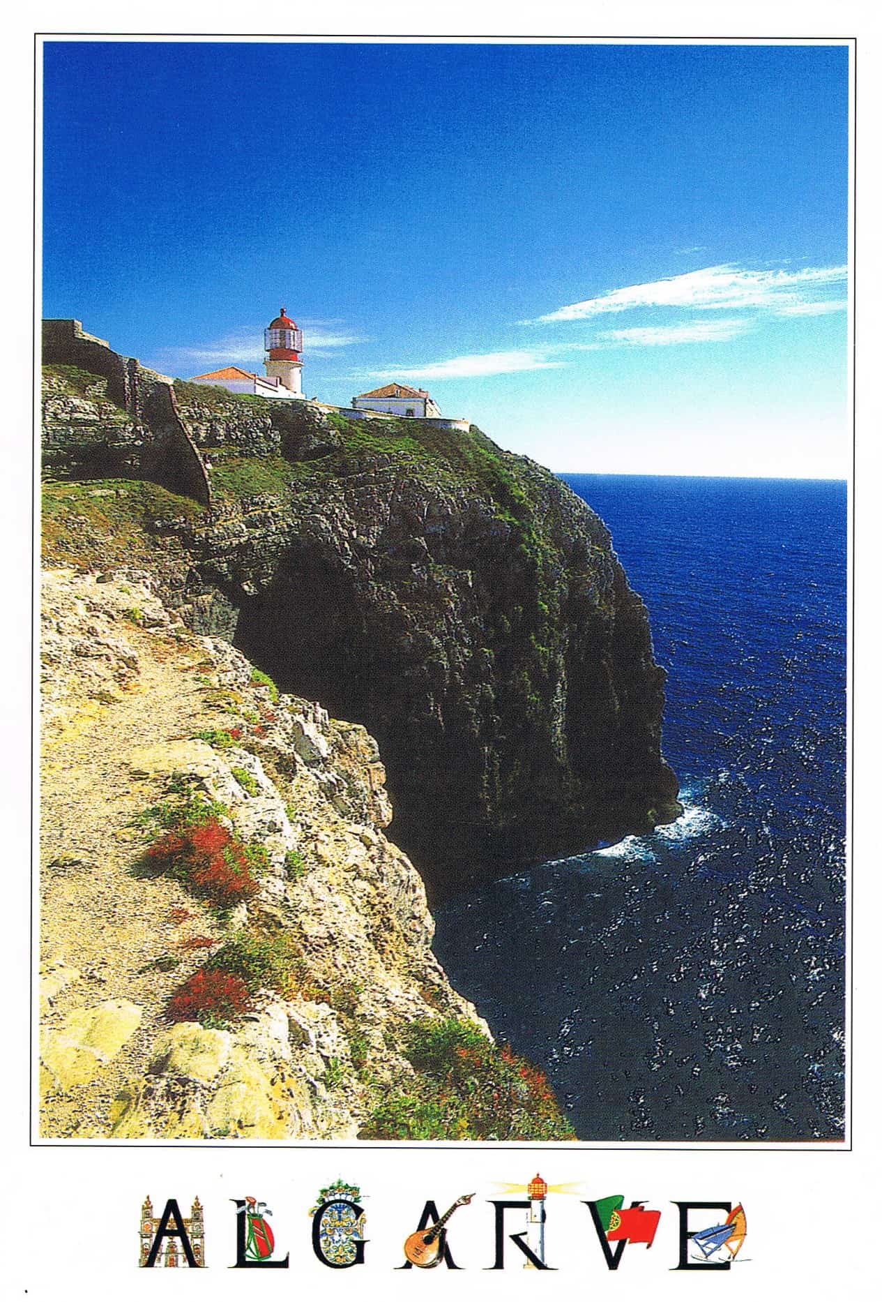 Cape St Vincent Sagres Algarve Premium Postcard