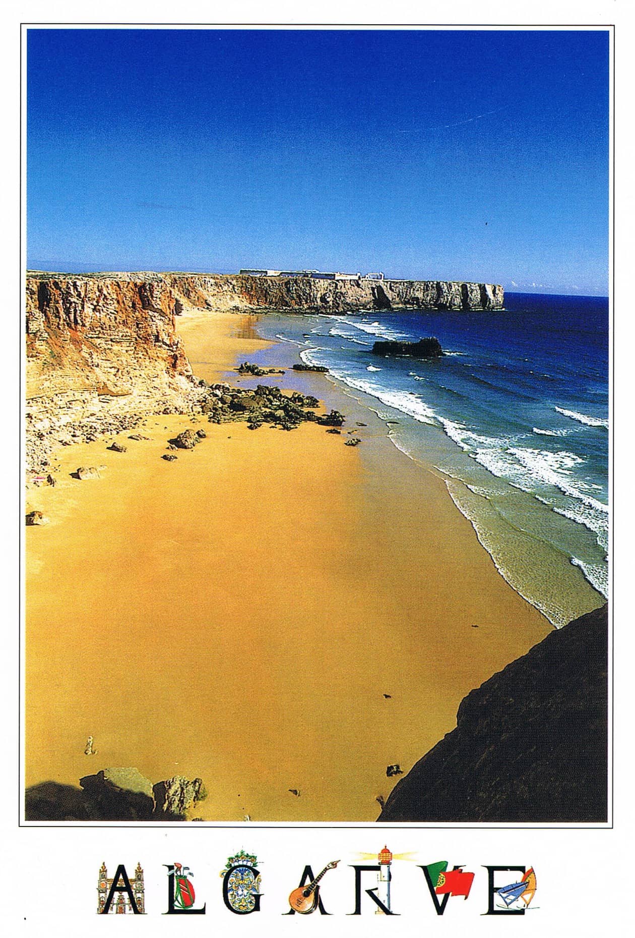 Sagres Algarve Coast Premium Postcard