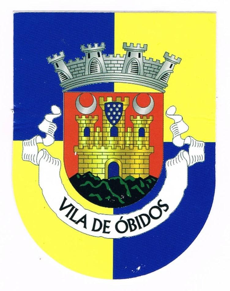 Óbidos Municipal Coat of Arms Sticker