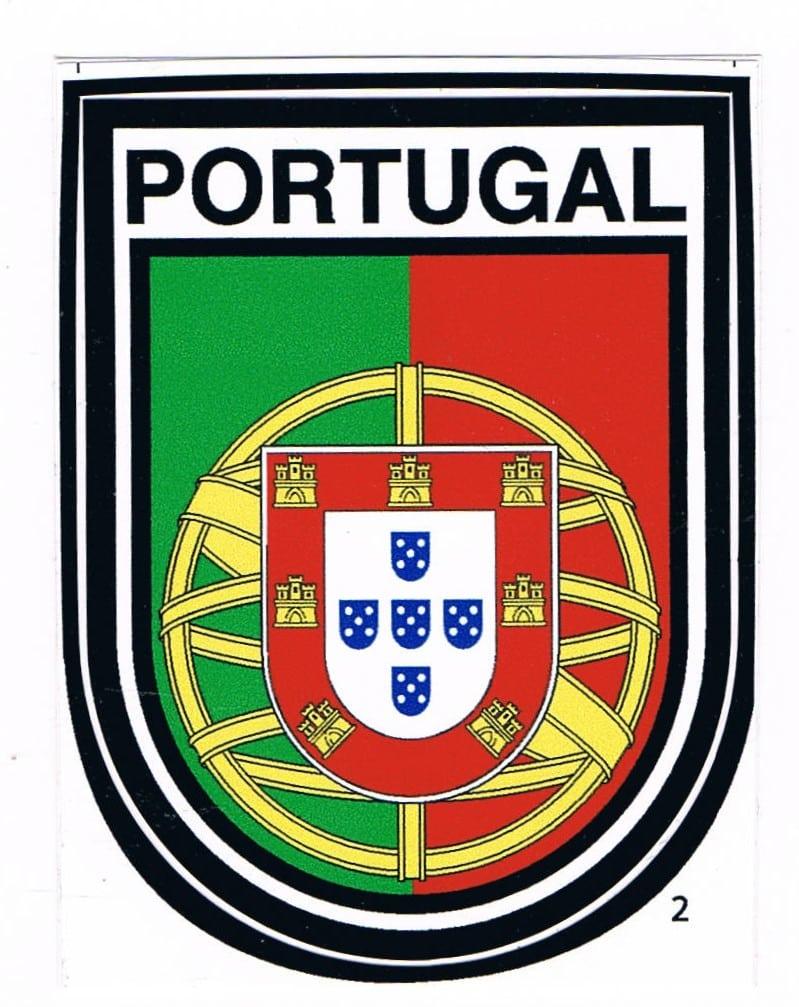 Portugal Coat of Arms Shield Sticker