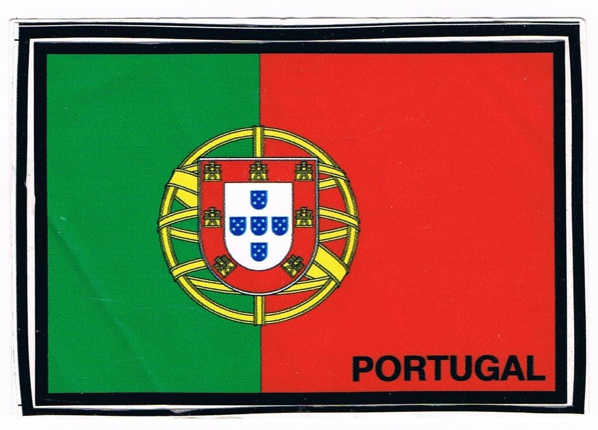 Portugal Flag Rectangular Sticker