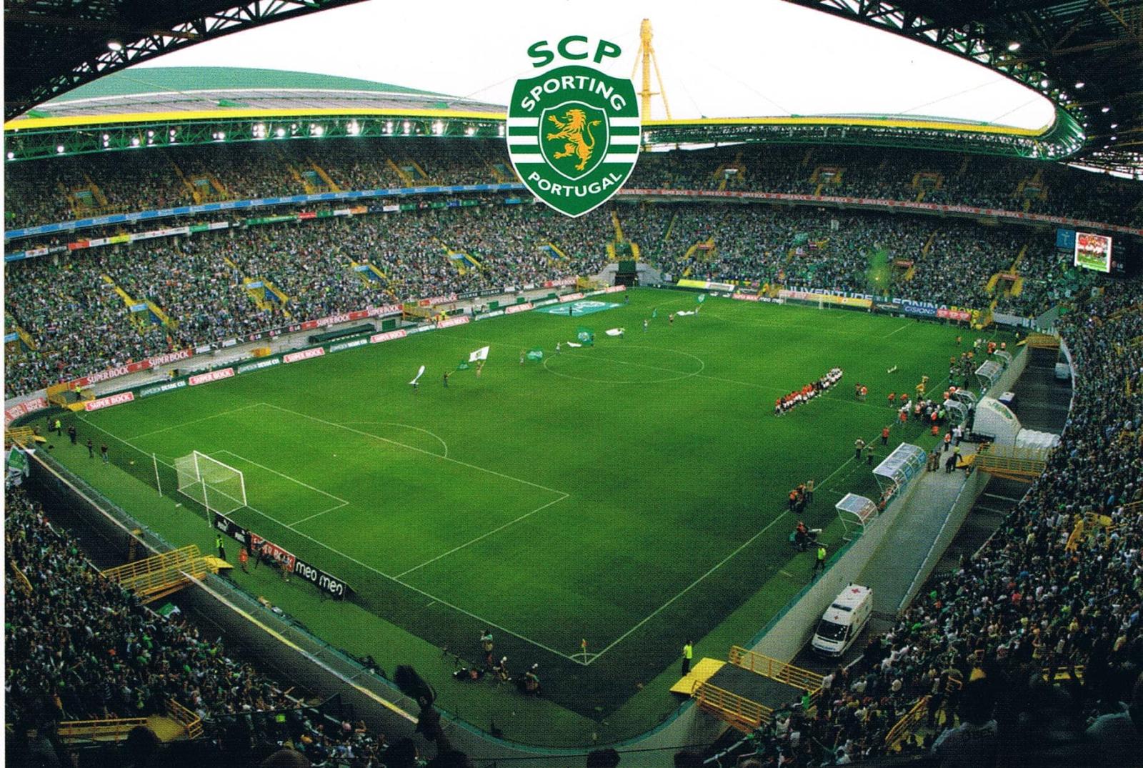 Sporting CP Estádio José Alvalade Football Premium Postcard