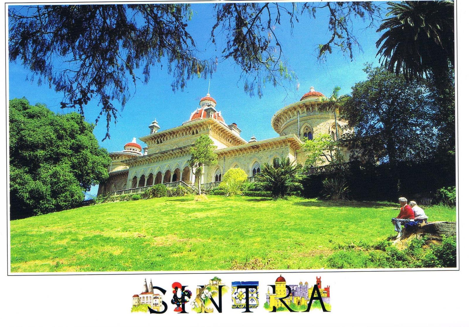 Monserrate Palace Gardens Sintra Premium Postcard