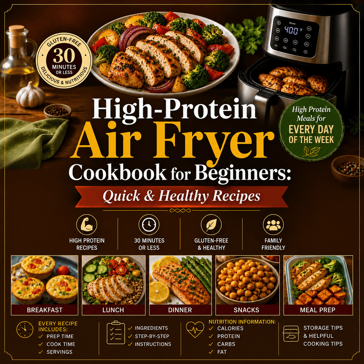 high-protein-air-fryer-cookbook