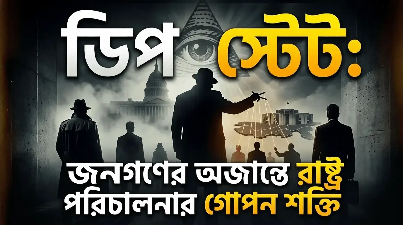 "ডিপ স্টেট" শব্দটি এমন একটি অদৃশ্য শক্তি কেন্দ্রকে বোঝায় যা জনসমক্ষে দৃশ্যমান…