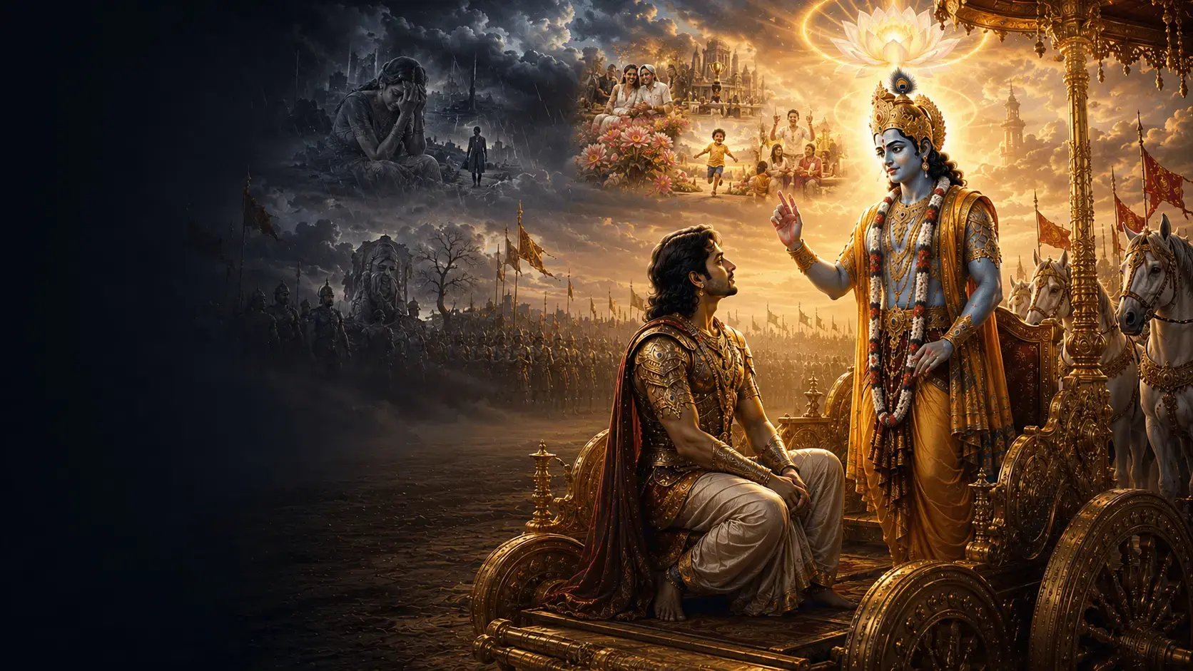 শ্রীমদ্ভগবদ্গীতার দ্বিতীয় অধ্যায়ের পঞ্চদশ শ্লোকের ব্যাখ্যা ও গভীর বিশ্লেষণ