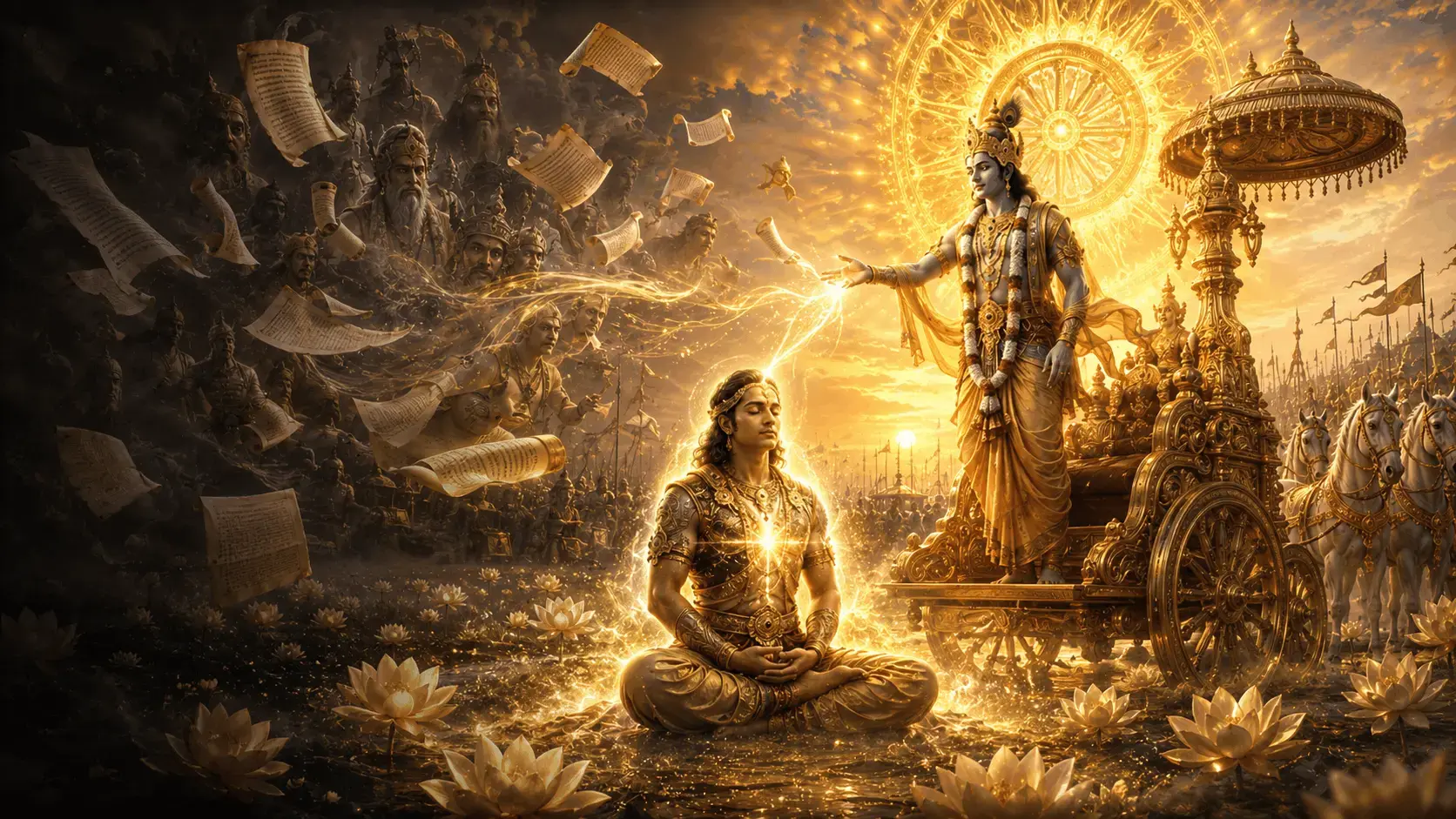 শ্রীমদ্ভগবদ্গীতার দ্বিতীয় অধ্যায়ের তিপ্পান্নতম (৫৩তম) শ্লোকের ব্যাখ্যা ও গভীর বিশ্লেষণ