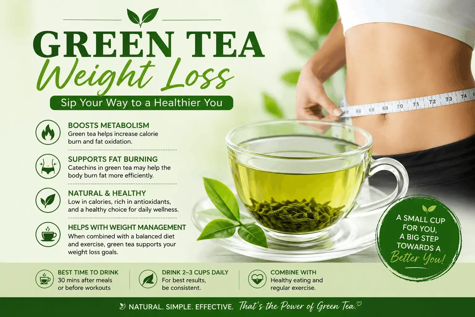 Green Tea for Weight Loss: What the Science Actually Says