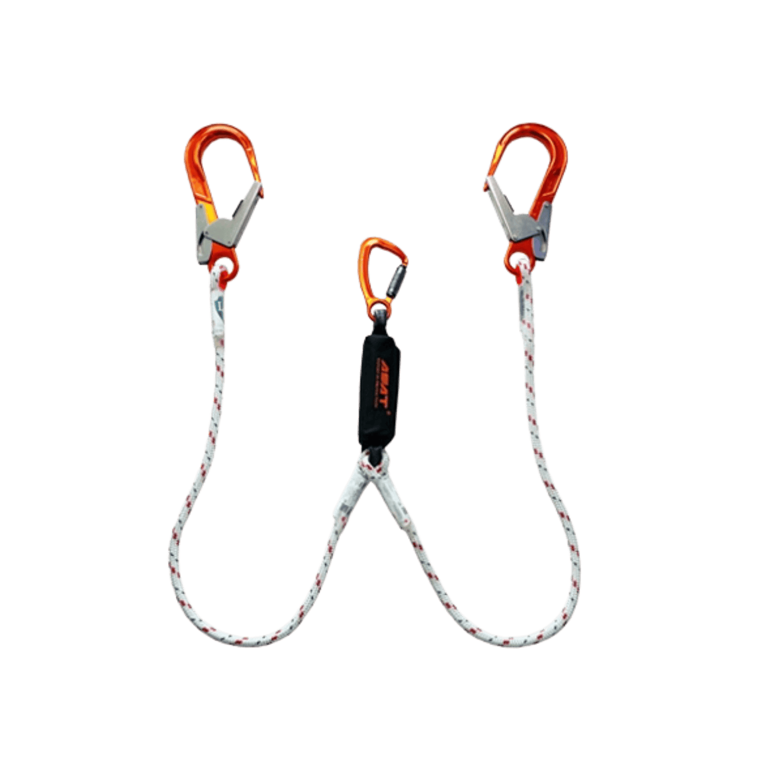LYD-3010 Shock-Absorbing Twin Lanyard