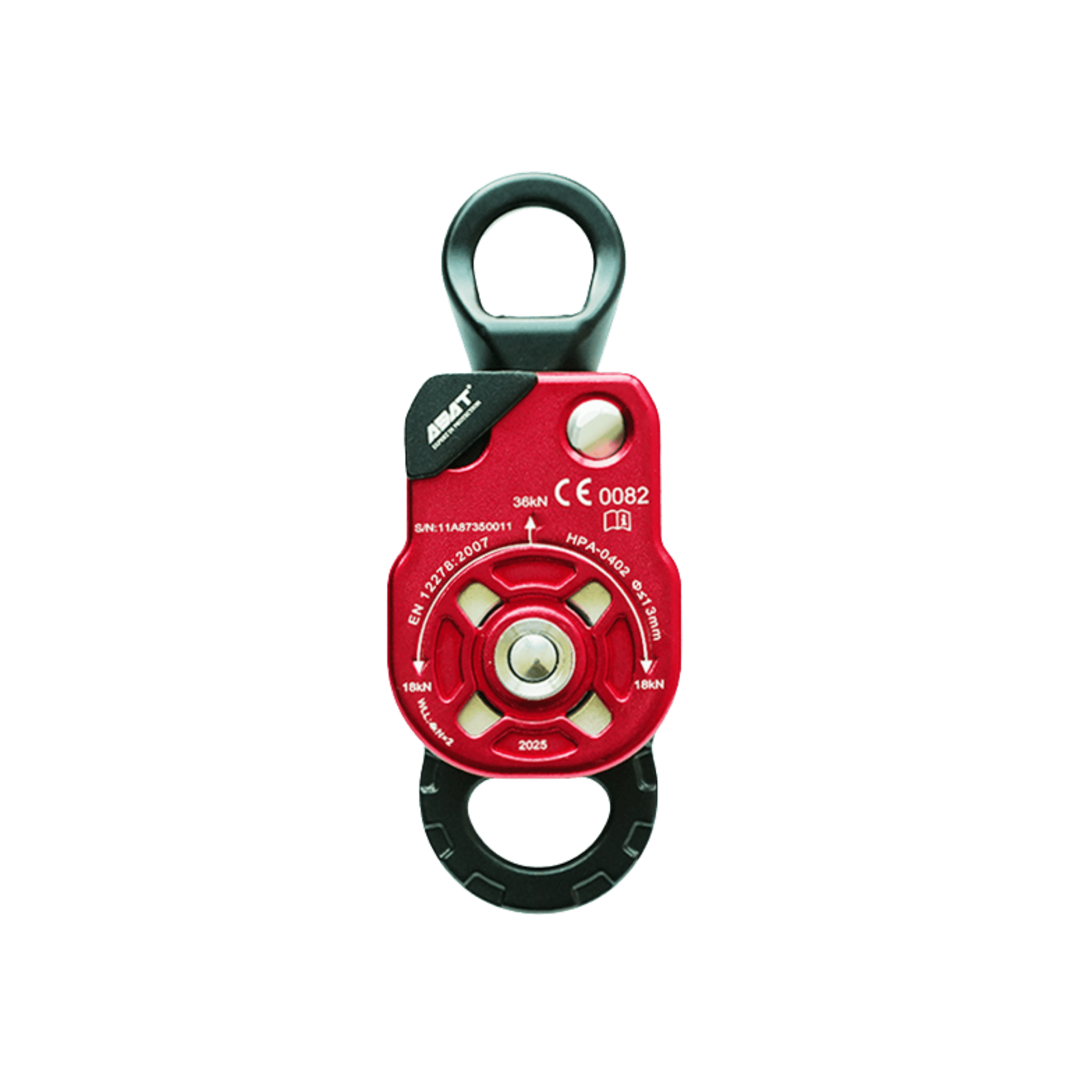 HPA-0402 Double Pulley with Swivel