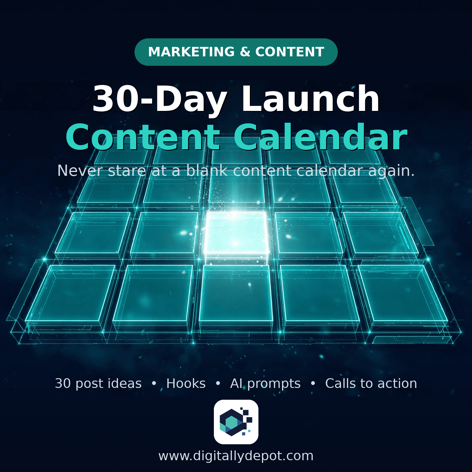 30-Day Launch Content Calendar