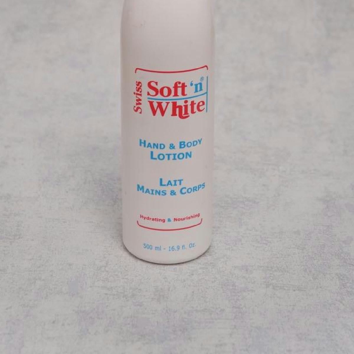 Swiss Soft 'n' White Hand & Body Lotion 500ml