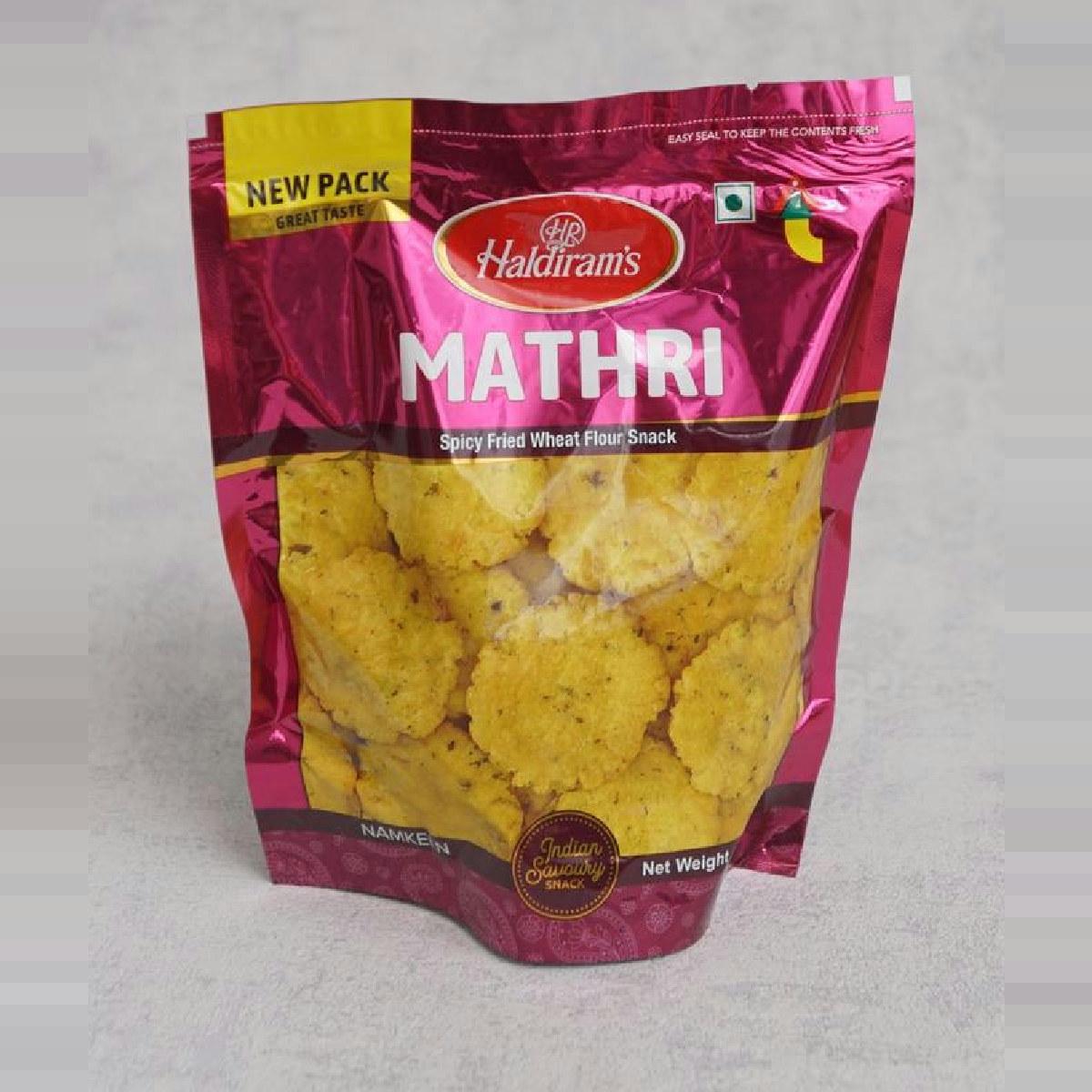 Haldiram's Mathri Spicy Fried Wheat Flour Snack