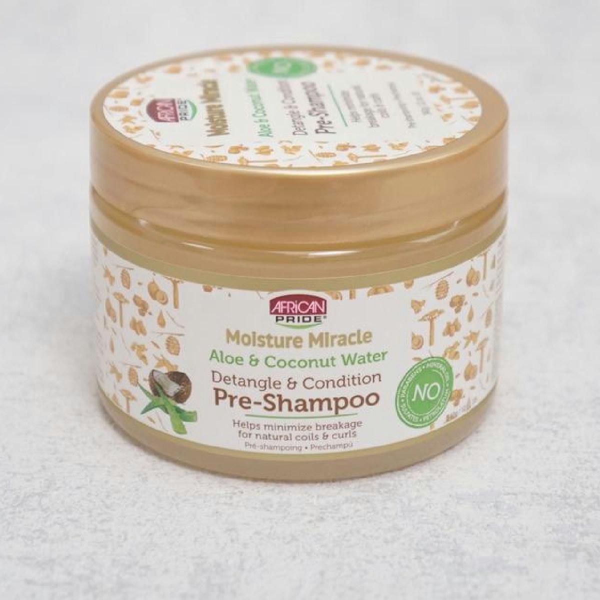 African Pride Moisture Miracle Aloe & Coconut Water Pre-Shampoo