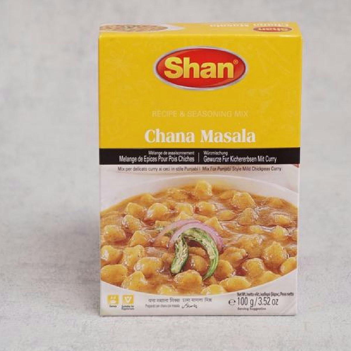 Shan Chana Masala Recipe & Seasoning Mix 100g