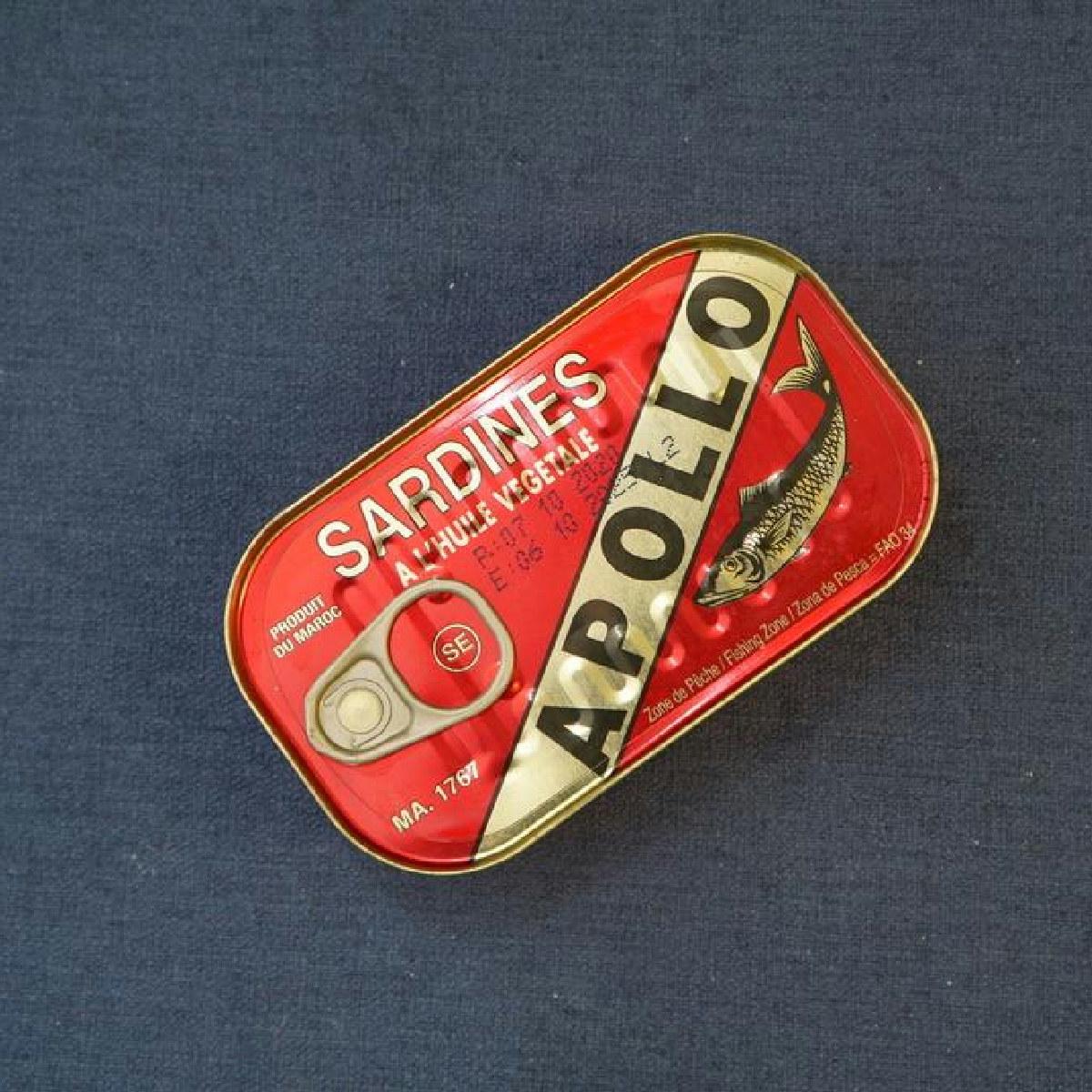 Apollo Sardines in Vegetable Oil 125g
