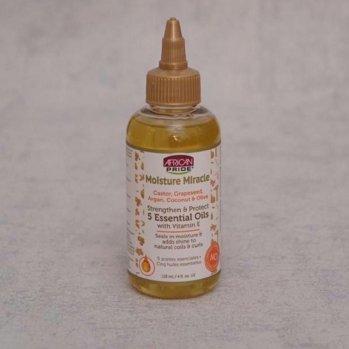 African Pride Moisture Miracle 5 Essential Oils 118ml