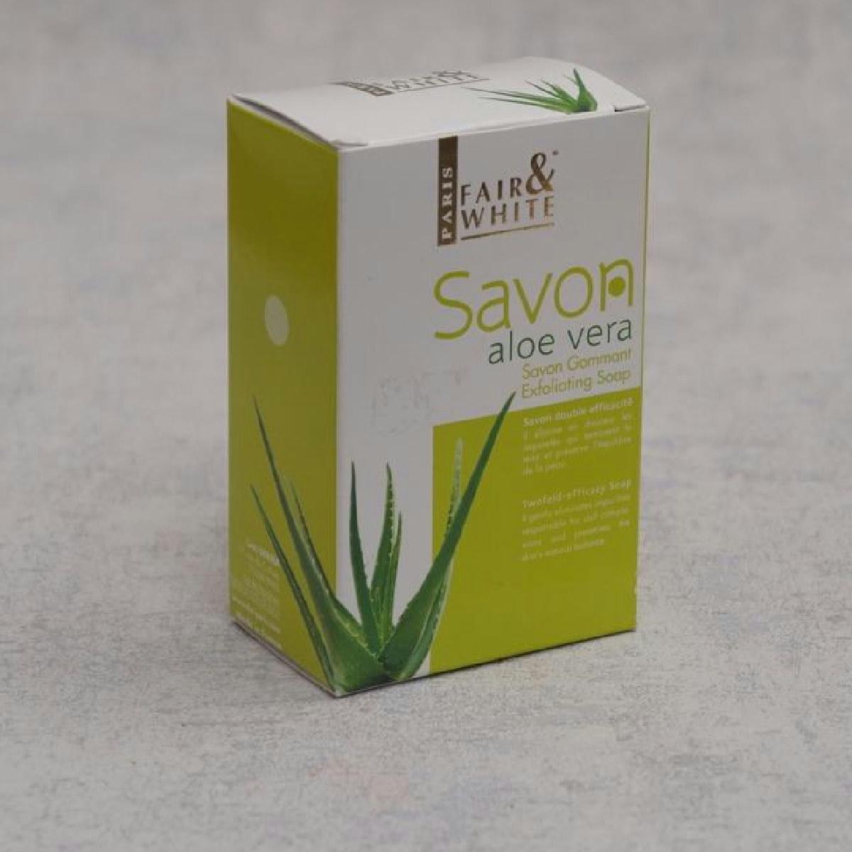 Fair & White Savon Aloe Vera Exfoliating Soap