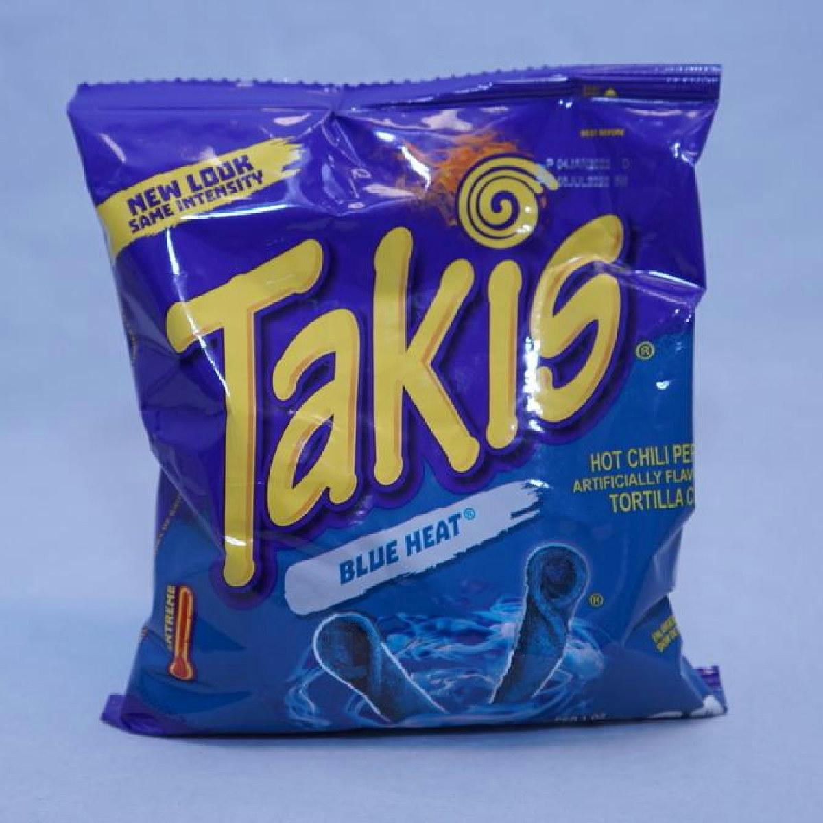 Takis Blue Heat Rolled Tortilla Chips 113.4g